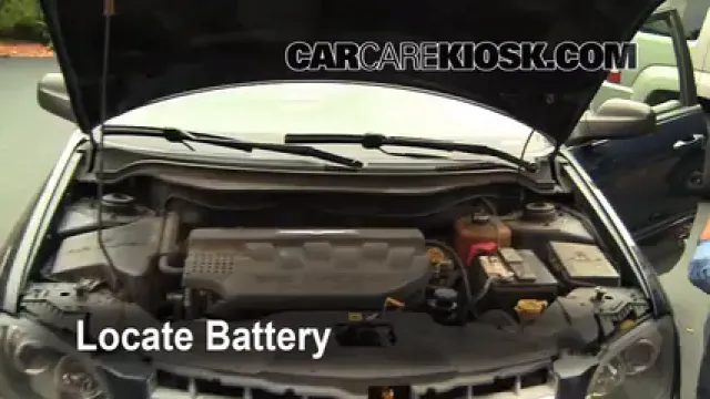 2004 Chrysler Pacifica 3.5L V6 Battery Replace